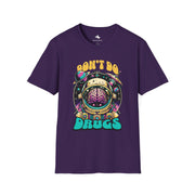 Psychedelic Space T-Shirt, Graphic Tee, Unisex Softstyle Shirt, Gift for Students, Unique Fashion Statement, Don't Do Drugs Design