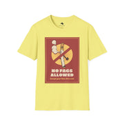 Fun Anti-Smoking Unisex T-Shirt, Quirky Tee for Dads, Perfect Gift for Father's Day, Cool Casual Wear, Humorous Graphic Shirt