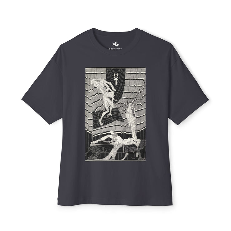 Artistic Unisex Oversized Tee, Graphic Tee, Casual Wear, Gift for Art Lovers, Unique Summer Fashion, Streetwear, Everyday Comfort