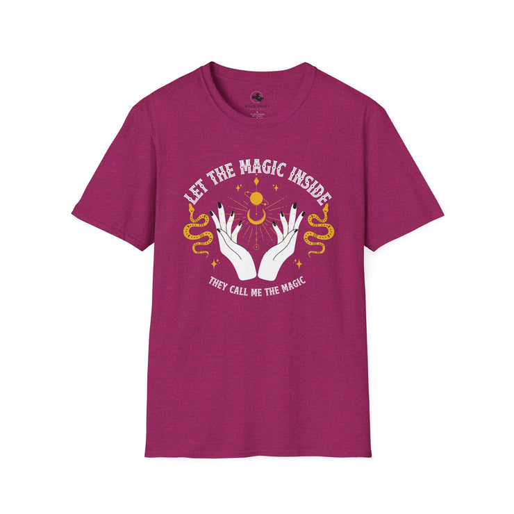 Mystical Magic T-Shirt, Unisex Softstyle Shirt for Magic Lovers, Gift for Witches, Spiritual Tee, Everyday Casual Wear