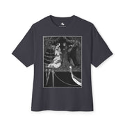 Artistic Oversized Tee Unisex Graphic T-Shirt, Streetwear Gift for Art Lovers