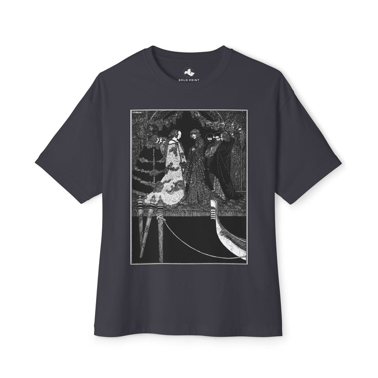 Artistic Oversized Tee Unisex Graphic T-Shirt, Streetwear Gift for Art Lovers
