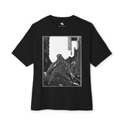 Artistic Oversized Graphic Tee Unisex Streetwear Shirt, Gift for Art Lovers