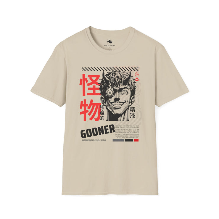 Unisex Graphic Tee - Stylish Gooner T-Shirt, Casual Wear, Gifts for Fans, Streetwear, Anime Merchandise, gooner