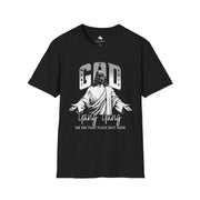 God Gang Unisex Softstyle T-Shirt - Streetwear, Casual Tee, Holiday Apparel, Gift for Friends, Fun Graphic Tee