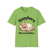 Naptime Napybara Unisex T-Shirt, Cute Animal Tee, Gift for Animal Lovers, Pajama Shirt, Relaxation Outfit, Cozy Casual Wear