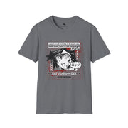 Gooner Nation Graphic T-Shirt, Unisex Softstyle Tee, Anime Style Top, Casual Wear, Perfect for Anime Lovers Red