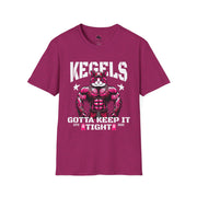 Kegel Strength Graphic T-Shirt, Workout Tee, Fitness Apparel, Humor Shirt, Gym Gift, Unisex Casual Wear