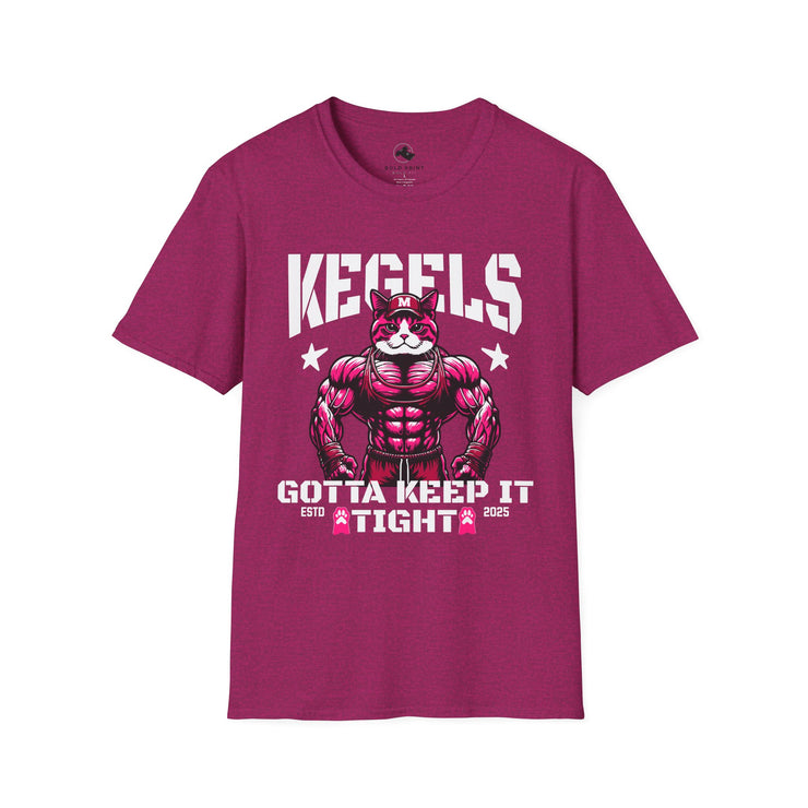 Kegel Strength Graphic T-Shirt, Workout Tee, Fitness Apparel, Humor Shirt, Gym Gift, Unisex Casual Wear