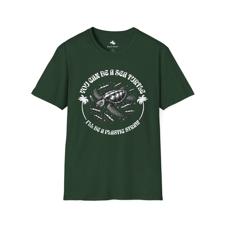 You Can Be A Sea Turtle Unisex T-Shirt, Eco-friendly Tee, Ocean Lover Gift, Beach Apparel, Marine Conservation, Summer Wardrobe