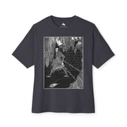 Adventure Graphic Tee Unisex Oversized Boxy T-Shirt, Trendy Streetwear & Outdoor Gift