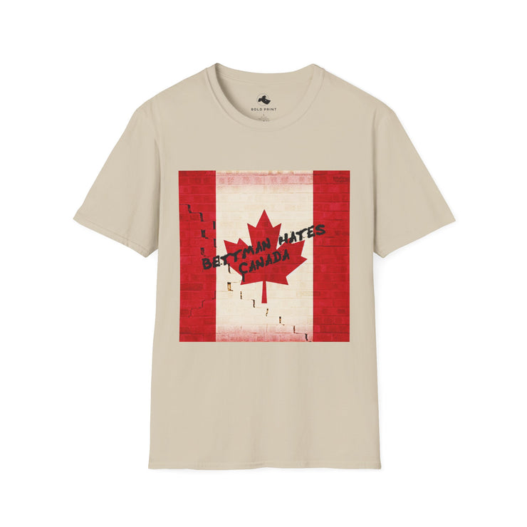 Canadian Pride Graphic T-Shirt, Softstyle Tee, Unisex Shirt, Canada Apparel, Gift for Canadians, Maple Leaf Design