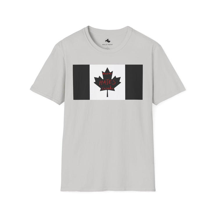 Canadian Pride Graphic T-Shirt, Softstyle Tee, Unisex Shirt, Canada Apparel, Gift for Canadians, Maple Leaf Design Bettman 2