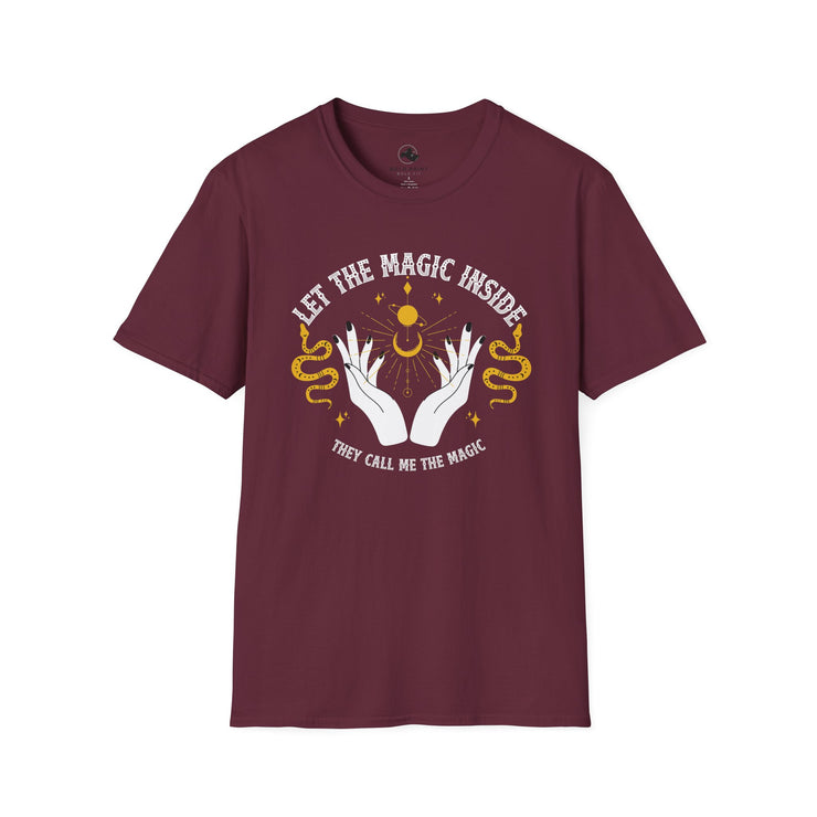 Mystical Magic T-Shirt, Unisex Softstyle Shirt for Magic Lovers, Gift for Witches, Spiritual Tee, Everyday Casual Wear