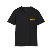 Pride Message T-Shirt, Can't Think Straight Tee, Unisex LGBTQ+ Shirt, Softstyle Tee, Comfort Wear for Pride Events, Gift for Allies V2