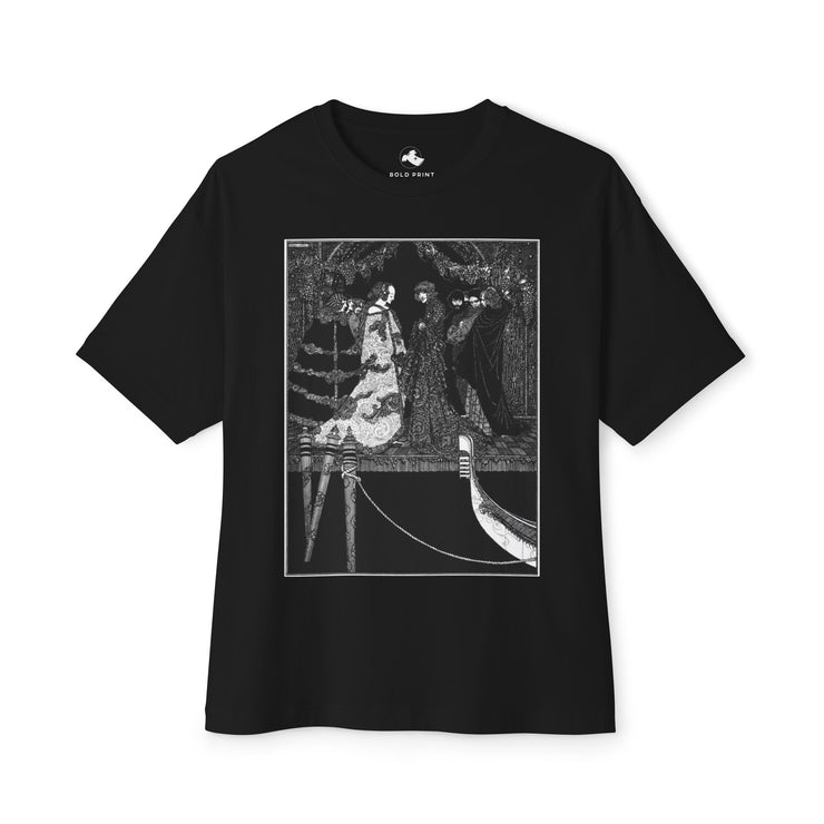 Artistic Oversized Tee Unisex Graphic T-Shirt, Streetwear Gift for Art Lovers