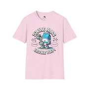 Cute Milk Cartoon T-Shirt, Funny Graphic Tee, Unisex Softstyle Shirt, Perfect Gift for Food Lovers, Hipster Fashion, Casual Wear