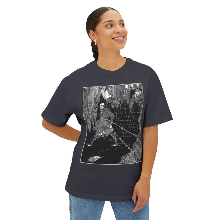 Adventure Graphic Tee Unisex Oversized Boxy T-Shirt, Trendy Streetwear & Outdoor Gift