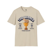 Champion T-Shirt, Celebrate the Victory Shirt, Unisex Softstyle Tee, Winner Tee, Gift for Sports Lovers