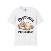 Naptime Napybara Unisex T-Shirt, Cute Animal Tee, Gift for Animal Lovers, Pajama Shirt, Relaxation Outfit, Cozy Casual Wear