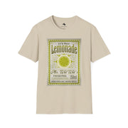 Refreshing Lemonade Graphic T-Shirt, Summer Casual Wear, Gift for Lemon Lovers, Fun Graphic Tee, Unisex Softstyle Shirt
