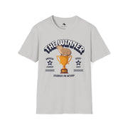 Champion T-Shirt, Celebrate the Victory Shirt, Unisex Softstyle Tee, Winner Tee, Gift for Sports Lovers