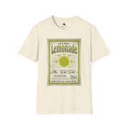 Refreshing Lemonade Graphic T-Shirt, Summer Casual Wear, Gift for Lemon Lovers, Fun Graphic Tee, Unisex Softstyle Shirt