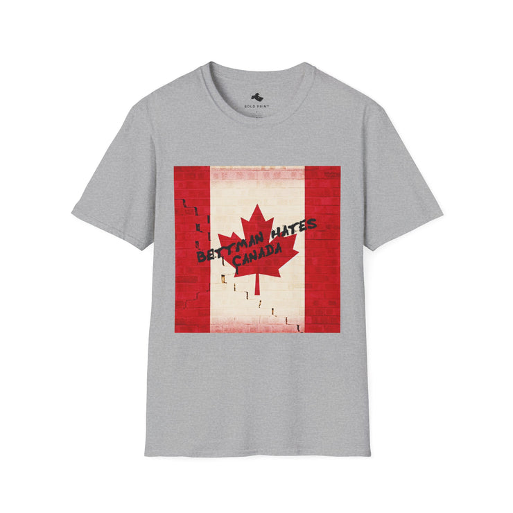 Canadian Pride Graphic T-Shirt, Softstyle Tee, Unisex Shirt, Canada Apparel, Gift for Canadians, Maple Leaf Design