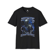 Unisex Autism Awareness T-Shirt, Ready to Fight Graphic Tee, Softstyle Shirt for Support, Gifts for Autism Acceptance, Unique Casual Wear