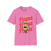 Fun Papa T-Shirt for Dads | Unisex Softstyle Tee | Great for Father's Day, Birthday Gift, Family Gatherings, Casual Wear, Gift for Papas