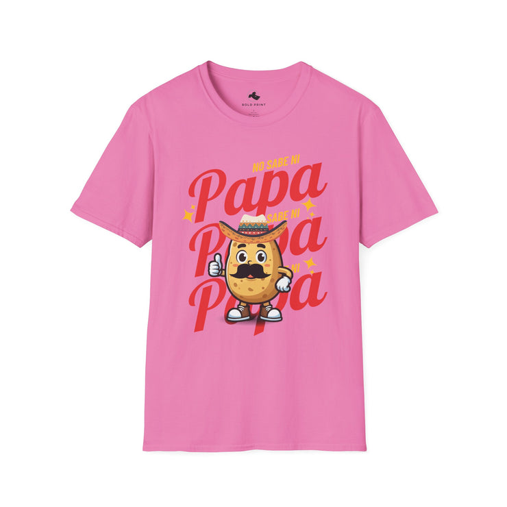Fun Papa T-Shirt for Dads | Unisex Softstyle Tee | Great for Father's Day, Birthday Gift, Family Gatherings, Casual Wear, Gift for Papas