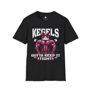Kegel Strength Graphic T-Shirt, Workout Tee, Fitness Apparel, Humor Shirt, Gym Gift, Unisex Casual Wear