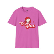 Unisex Graphic T-Shirt with Fun Sassy Design, Trendy Shirt, Casual Wear, Gift Idea for Her, Statement Tee Cum Slut
