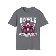 Kegel Strength Graphic T-Shirt, Workout Tee, Fitness Apparel, Humor Shirt, Gym Gift, Unisex Casual Wear