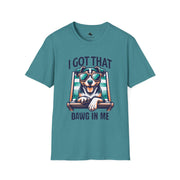 Cool Dog Lover's T-Shirt - I Got That Dawg In Me, Funny Pet Shirt, Unisex Dog Owner Gift, Summer Casual Wear, Dog Themed Apparel
