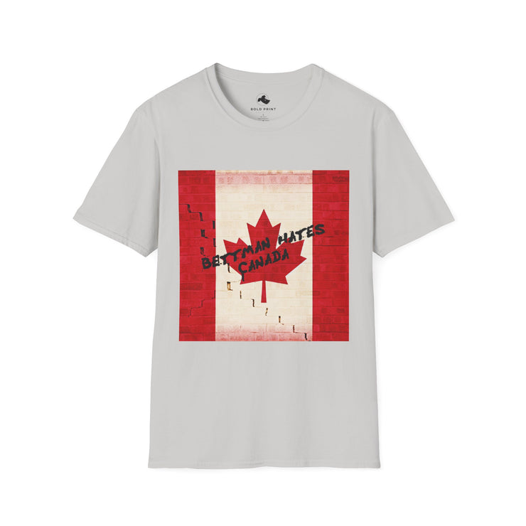 Canadian Pride Graphic T-Shirt, Softstyle Tee, Unisex Shirt, Canada Apparel, Gift for Canadians, Maple Leaf Design