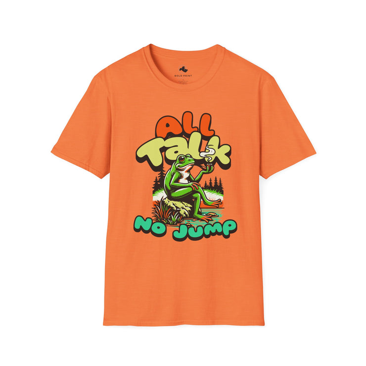 Playful Frog Graphic T-Shirt | Fun Casual Tee for Nature Lovers, Gifts for Friends, Unique Summer Style, Everyday Wear, Outdoor Adventures