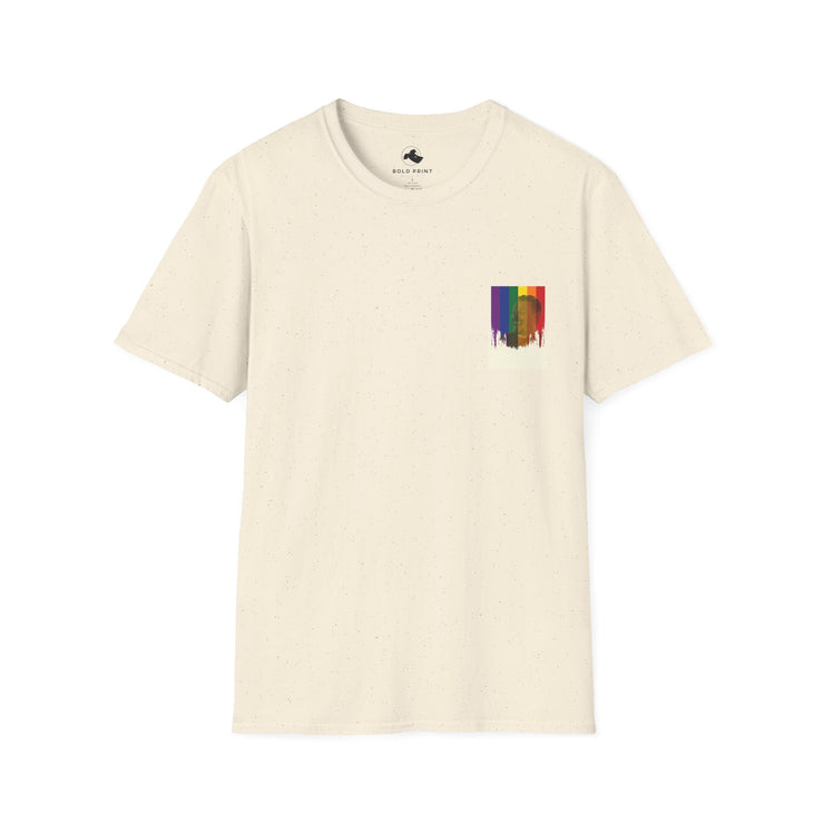 Unisex Pride T-Shirt, Softstyle Tee, Always Be Yourself Shirt, LGBTQ+ Apparel, Festival Clothing, Gift for Pride Month V2