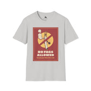 Fun Anti-Smoking Unisex T-Shirt, Quirky Tee for Dads, Perfect Gift for Father's Day, Cool Casual Wear, Humorous Graphic Shirt