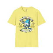 Cute Milk Cartoon T-Shirt, Funny Graphic Tee, Unisex Softstyle Shirt, Perfect Gift for Food Lovers, Hipster Fashion, Casual Wear