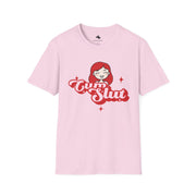 Unisex Graphic T-Shirt with Fun Sassy Design, Trendy Shirt, Casual Wear, Gift Idea for Her, Statement Tee Cum Slut