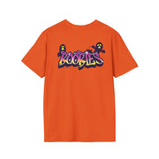 Halloween-Themed Unisex Softstyle T-Shirt, Fun Ghost T-Shirt, Spooky Apparel, Halloween Costume Ideas, Unique Graphic Tee