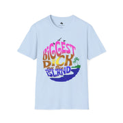 Unisex Softstyle T-Shirt with Fun Tropical Design - Beachwear, Gift for Him, Summer Apparel, Vacation Tee, Casual Wear