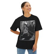 Adventure Graphic Tee Unisex Oversized Boxy T-Shirt, Trendy Streetwear & Outdoor Gift