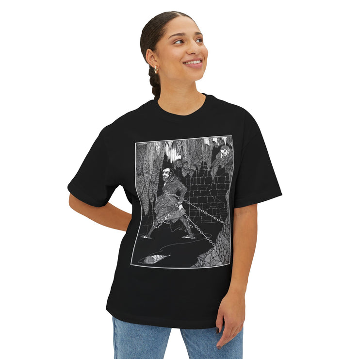 Adventure Graphic Tee Unisex Oversized Boxy T-Shirt, Trendy Streetwear & Outdoor Gift
