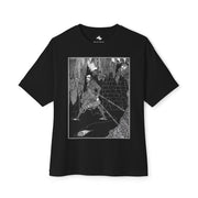 Adventure Graphic Tee Unisex Oversized Boxy T-Shirt, Trendy Streetwear & Outdoor Gift