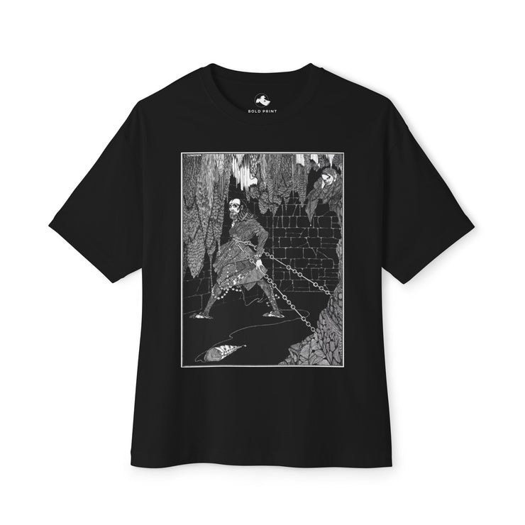 Adventure Graphic Tee Unisex Oversized Boxy T-Shirt, Trendy Streetwear & Outdoor Gift