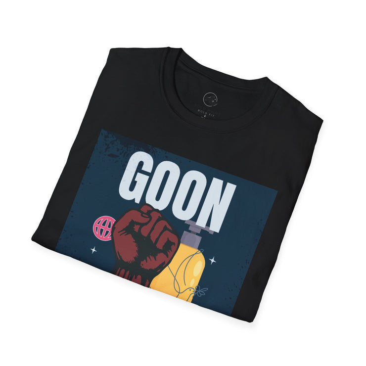 Goon Not War T-Shirt, Unisex Graphic Tee, Casual Wear, Protest Apparel, Gift for Activists, Comfy Everyday Shirt