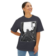 Artistic Oversized Graphic Tee Unisex Streetwear Shirt, Gift for Art Lovers
