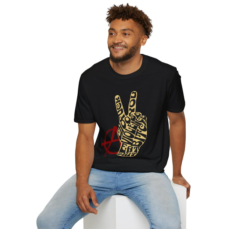 Bold Statement Unisex T-Shirt | Comfortable & Stylish Tee for Casual Wear, Gift for Activists, Unique Graphic Tee, Peace Sign Shirt - Bold PrintBold Statement Unisex T-Shirt | Comfortable & Stylish Tee for Casual Wear, Gift for Activists, Unique Graphic Tee, Peace Sign ShirtT-ShirtBold Statement Unisex T-Shirt | Comfortable & Stylish Tee for Casual Wear, Gift for Activists, Unique Graphic Tee, Peace Sign Shirt